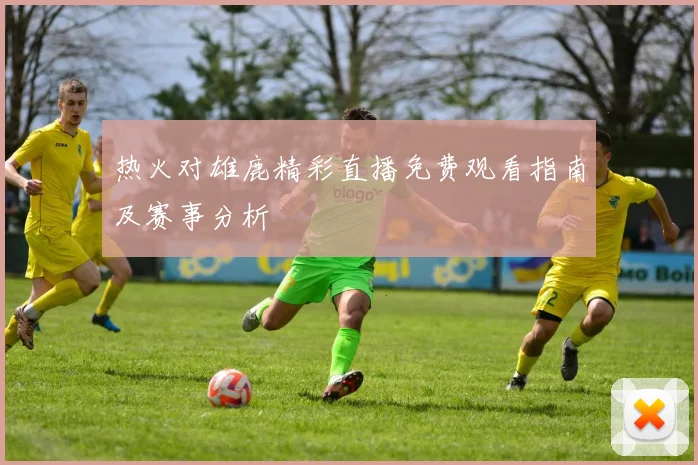 热火对雄鹿精彩直播免费观看指南及赛事分析